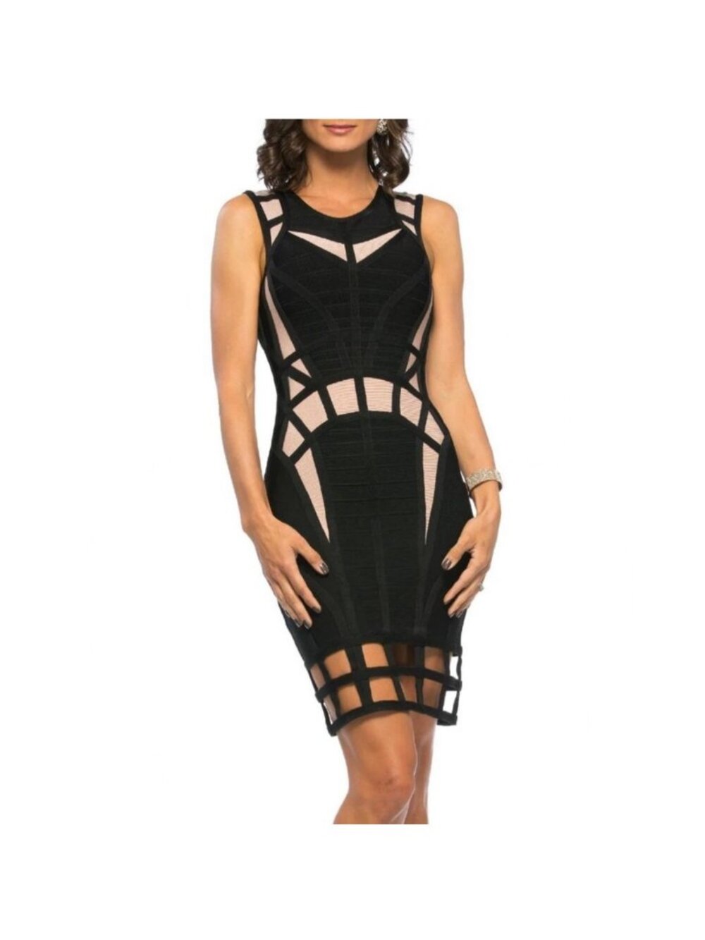NWT Herve Leger Sekai Cutout Bandage Dress